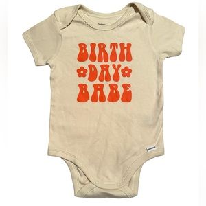 NWOT Birthday Babe Onesie 24M